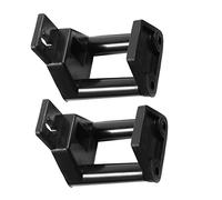 CTIRCHIU 2 pezzi Guide da Muro per Porte Scorrevoli Stile Stalla Stopper per Armadi e Porte Doppie Plastica Resistente e Silenziosa Pavimento Antirumore