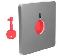 CTIRCHIU 2 Pezzi Pulsante di Emergenza Antincendio Manuale con Reset a Chiave, Design Standard Tipo 86, in Plastica, Facile Installazione per Scuole e Spazi Pubblici