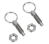 CTIRCHIU 2 Pezzi Stantuffo Molla Anello di Trazione in Acciaio Inossidabile, Precisione Stabile per Accessori Industria Meccanica