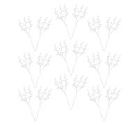CTIRCHIU 25 Pezzi Steli di Fiori in Acrilico Gambo in Alluminio per Decorazioni Floreali Artificiali Eleganti per Feste di Danza e Compleanni