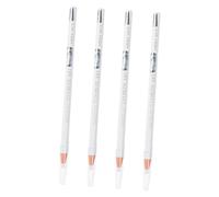 CTIRCHIU 4 pezzi Matita Sopracciglia Bianco Eyeliner Lunga Tenuta Resistente Sudore Texture Liscia per Naturale Strumento Make Up per Tattoo
