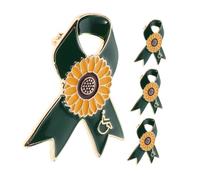 CTIRCHIU 4 Pezzi Spille con per Sostegno Disabilità Spille Colletto Leggere in Distintivi Decorativi per Volontari e Beneficenza