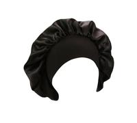 CTIRCHIU 4pezzi Notte Satin Per Donne e Ragazze Elasticizzati Per Dormire Makeup Dei Bianco Blu Rosa