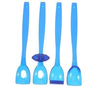 CTIRCHIU Attrezzatura Per Allenamento Muscolare Orale 4 Pezzi Strumenti Di Logopedia Per Ragazzo Ragazza Cucchiai Per Terapia Miofunzionale e Sviluppo Capacità Motorie Orali