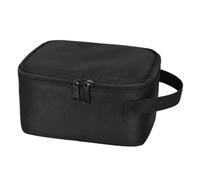 CTIRCHIU Borsa Portatile per Misuratore di Pressione Tracolla Nera | Poliestere Imbottitura Spessa, Doppia Cerniera e Divisorio Interno, per Clinica e Casa