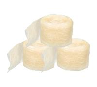 CTIRCHIU Budello per Salsiccia in Collagene 22mm X 14m 3 Pezzi Bianco Budello Affidabile e Resistente per Uso Domestico e DIY in Cucina