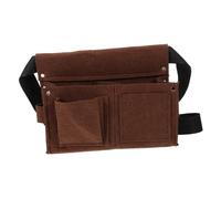 CTIRCHIU Cintura Portattrezzi per Falegnami in Materiale Resistente con Tasca Borsa da Cintura Regolabile per Cantieri e Cartongesso Tasca Rinforzata e Design Confortevole