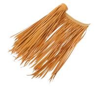 CTIRCHIU Copertura per Tetto in Paglia Artificiale Pe Colore Realistico e Resistente al Fuoco, per Decorazioni Rustiche All'aperto e Paesaggistiche