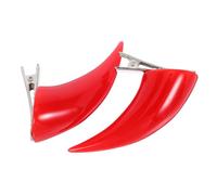 CTIRCHIU Corna Da Diavolo in Resina Per Fermaglio Decorazioni Tema Halloween Accessori Cosplay Per Ragazze e Donne Design Realistico Per Feste Tema