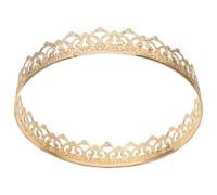 CTIRCHIU Corona da Re per Cosplay Uomo in Metallo Oro Semplice Corona Decorativa per Teatro e Balli di Fine Anno Accessorio da Festa e Compleanno