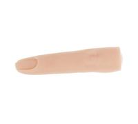 CTIRCHIU Finto in Silicone Flessibile per Ricostruzione Unghie Realistico con Articolazioni Pieghevoli Riutilizzabile per Pratica Nail Art e Principianti