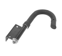 CTIRCHIU Gancio per Scala in Ferro Nero Resistente e Leggero Accessorio Portatile per Scale a Pioli per Scale da Soffitta Supporta Fino a 150 Kg