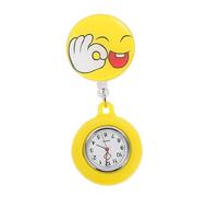 CTIRCHIU Orologio Clip Retrattile Con Design Carino Orologio Da Tasca Per Facile Da Indossare e Leggere Accessorio Per Scuola e Lavoro Vivace