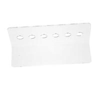 CTIRCHIU Portaforbici da Parete in Acrilico Trasparente 6 Scomparti Organizer per Parrucchieri Barbiere Toelettatura Casa Professionale Sicurezza Superficie Liscia