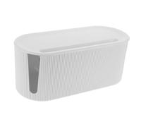 CTIRCHIU Scatola Portacavi Multipresa da Organizer per Elettrici in PP Design Staccabile e Ufficio Bianco
