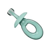 CTIRCHIU Spazzolino Da Denti Per Bambini in Silicone 3d Tre Lati, Spazzolino Orale Sicuro Per Neonati, Anello Masticabile Morbido Per Pulizia Denti e Gengive Sensibili