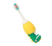 CTIRCHIU Spazzolino e Shower Compleanni Gengivale per Colore Recessione in Silicone Bianco Portatile Setole Morbide Prevenire Casuale Bambini