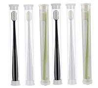 CTIRCHIU Spazzolino Manuale Extra Morbido Setole Micro Nano 6 Pezzi Adatto a Donne Gravidanza e Postpartum per Pulizia Profonda e Uso Quotidiano Domestico e Viaggio