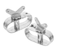 CTIRCHIU Tenditore per Cavo Piscina in Alluminio 2 Pezzi per Copertura Invernale Piscina fuori Terra Manovella a Mano Protezione da Vento Forte
