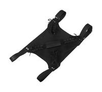 CTIRCHIU Tracolla Doppia Regolabile in Pu Nero per Spade, Custodia Versatile per Cosplay e Performance Sceniche, Adatta e Adulti