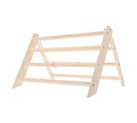 CTIRCHIU Trespolo per Galline in Legno Struttura Robusta e Design Smontabile, Accessorio Stabile per Pollai come Posatoio Sicuro per Pulcini e Galline