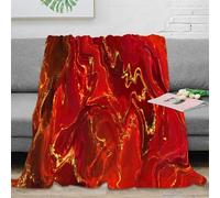 CTJQHVKZ stampa 3D astratto Fire Flow coperta termica microfibra biancheria da letto morbida plaid termico lavabile per regali di festa Dynamic arte 70×80inch(180x200cm)