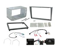 CTKVX09 Doppio din Cruscotto Leva Adattatore Per Opel Meriva Signum Tigra Vectra