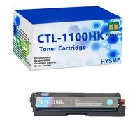 CTL-1100HK CTL-1100 CTL1100 Cartuccia toner sostitutiva per stampante per Pantum CP1100DN CP1100DW CM1100DN CM1100DW CM1100ADN CM1100ADW, [CON chip] Alta resa 2000 pagine,Cyan-1 Pack