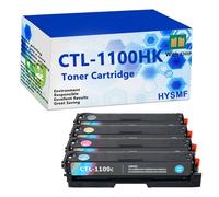 CTL-1100HK CTL-1100 CTL1100 Cartuccia toner sostitutiva per stampante per Pantum CP1100DN CP1100DW CM1100DN CM1100DW CM1100ADN CM1100ADW, [CON chip] Alta resa 2000 pagine,BKMYC -1 Pack