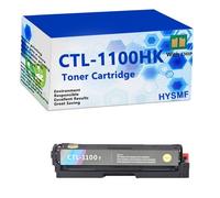 CTL-1100HK CTL-1100 CTL1100 Cartuccia toner sostitutiva per stampante per Pantum CP1100DN CP1100DW CM1100DN CM1100DW CM1100ADN CM1100ADW, [CON chip] Alta resa 2000 pagine,Yellow-1 Pack
