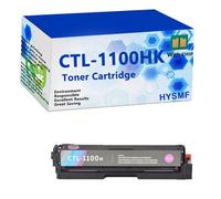 CTL-1100HK CTL-1100 CTL1100 Cartuccia toner sostitutiva per stampante per Pantum CP1100DN CP1100DW CM1100DN CM1100DW CM1100ADN CM1100ADW, [CON chip] Alta resa 2000 pagine,Magenta-1 Pack