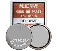 CTL1616F - Batteria di ricambio compatibile con Panasonic CTL1616 CTL1616F batterie per orologio solare Casio, numeri di parte #10065657#10291127#10382262#10175828#94806704