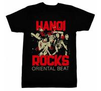 CTLEICODW Hanoi Rocks Oriental Beat Men's T-Shirt Black