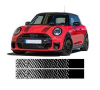 CTLTSRX 2 Pezzi Cofano Strisce Fascia Cofano Adesivo Stile Decalcomania, per Mini Countryman U25 2024 Cooper SE J01 F65 F66 F67 JCW 2025