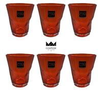 CTM Comtesse - Samoa Monocolore - 6 bicchieri Acqua h cm 10 - Diam 9 - ML 310