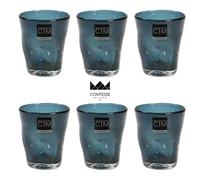 CTM Comtesse - Samoa Monocolore - 6 bicchieri Acqua h cm 10 - Diam 9 - ML 310