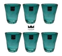 CTM Comtesse - Samoa Monocolore - 6 bicchieri Acqua h cm 10 - Diam 9 - ML 310