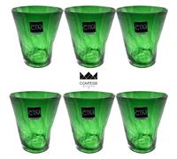 CTM Comtesse - Samoa Monocolore - 6 bicchieri Acqua h cm 10 - Diam 9 - ML 310