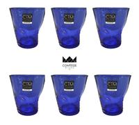 CTM Comtesse - Samoa Monocolore - 6 bicchieri Acqua h cm 10 - Diam 9 - ML 310