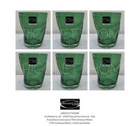 CTM Comtesse - Samoa Verde Celadon - 6 bicchieri Acqua h cm 10 - Rivenditore