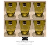 CTM Comtesse - Samoa Verde Oliva - 6 bicchieri Acqua h cm 10 - Rivenditore