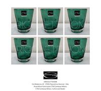 CTM Comtesse - Samoa Verde Xanadu - 6 bicchieri Acqua h cm 10 - Rivenditore