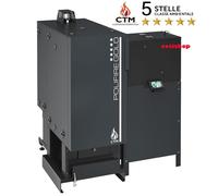 CTM polifire gold 30 5 stelle sys250 caldaia legna biomassa policombustibile