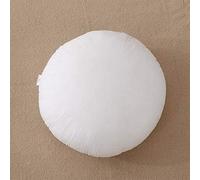 CTOBB - Cuscino interno in tessuto non tessuto, rotondo, per cuscino, imbottitura per cuscino da divano, decorazione decorativa per la casa, 3 misure, bianco, 45 cm di diametro, Cina