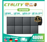 Ctolity 400W 200W 100W 54W 36W 21W Pannello solare portatile, kit generatore solare, attrezzatura da campeggio pieghevole, controllo MPPT 18V 21W
