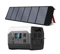 CTOLITY XP1000 Power Station portatile con pannello solare da 200 W, centrale elettrica da balcone, impianto solare e ricarica rapida come generatore solare per l'alimentazione, per campeggio e camper