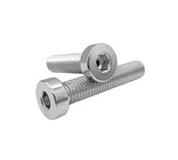 Ctongrun-Bulloni a testa cilindrica M3 M4 M5 M6 M8 Foro cavo in acciaio inossidabile 304 Attraverso l'uscita dell'aria Vite a testa esagonale esagonale sottile a basso profilo, Durevole e resistente(1