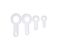Ctongrun-Rondelle di tenuta M2.2 M2.7 M3.2 M4.2 M5.2 M6.2 M8.2 Terminale di Saldatura in Ottone a Testa Singola Rondella di Saldatura Circolare Foglio di Saldatura Capocorda, 40 pz, 100 pz, Resistente