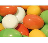 CTOP - Creativo per il tempo libero - Confezione da 12 uova in plastica colori (4 x 3 cm)