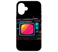 CTR TV Synthwave Look d'altri tempi Custodia per iPhone 16